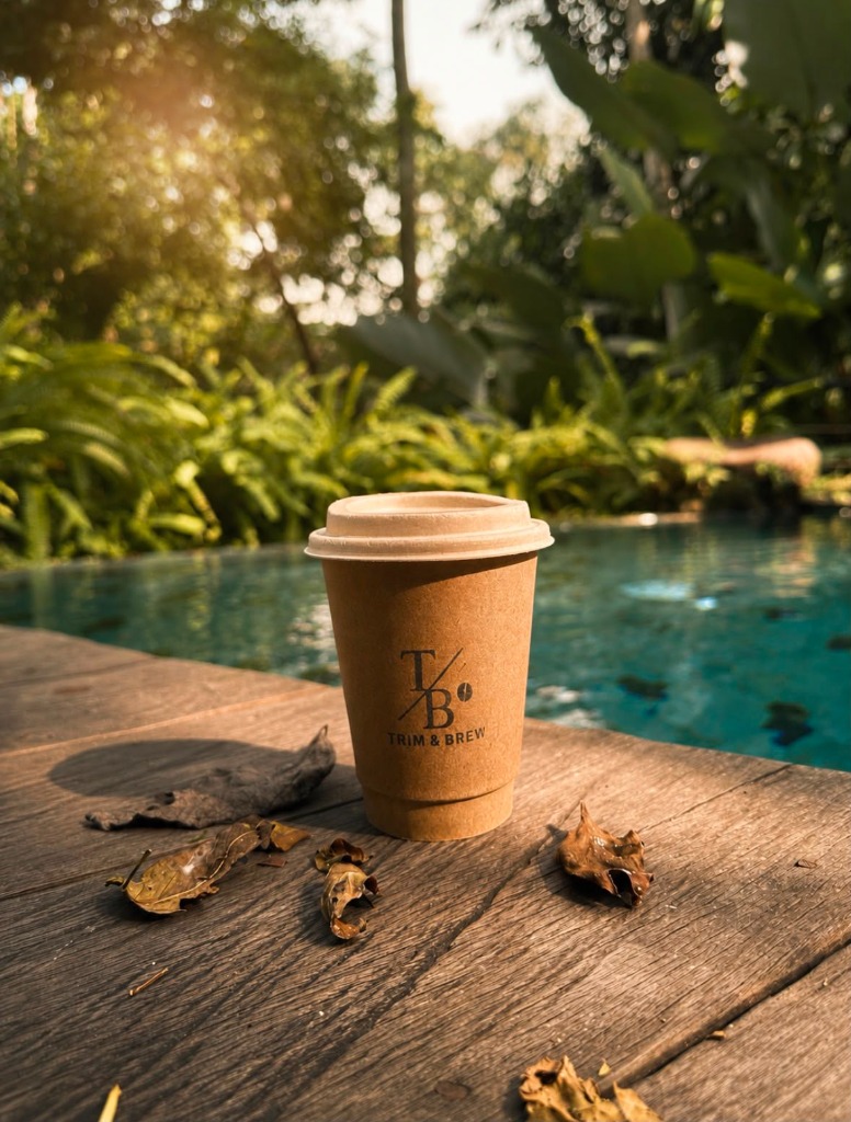 Tropical Poolside Coffee Experience